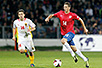 Nemanja Matić, a Chelsea star, in the jersey of Serbian national team (photo: personal archive)